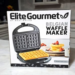 Belgian Waffle Maker Elite Gourmet by Maxi Magic Electric
